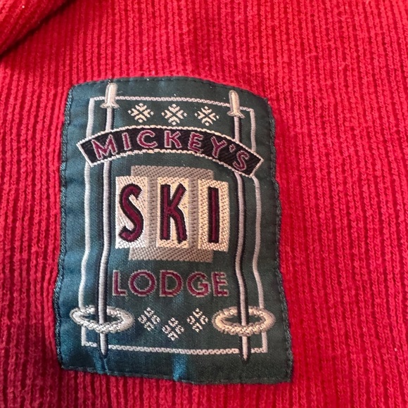 🏔️Vintage Mickey Mouse Ski Lodge Long Sleeve Men’s Shirt - Never Worn Size M - Picture 9 of 14